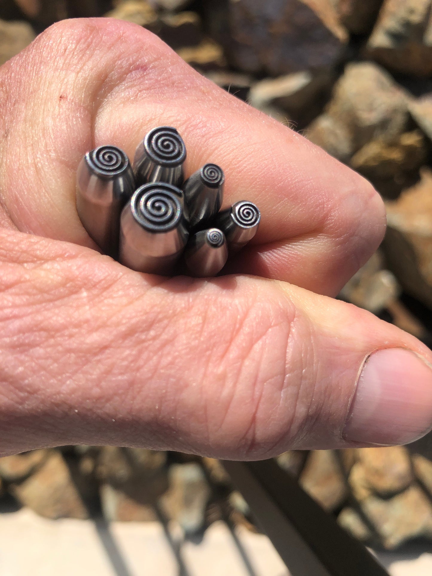 Vortex Metal Stamp
