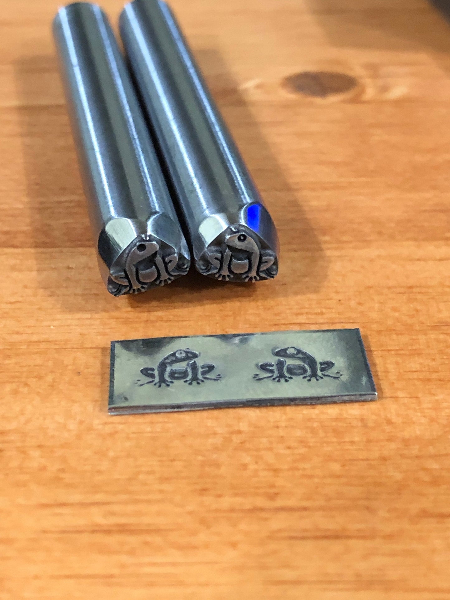 Frog Metal Stamp