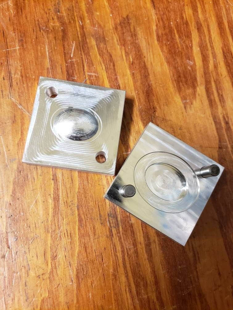 1.5 Inch OVAL 2 Part Forming Die