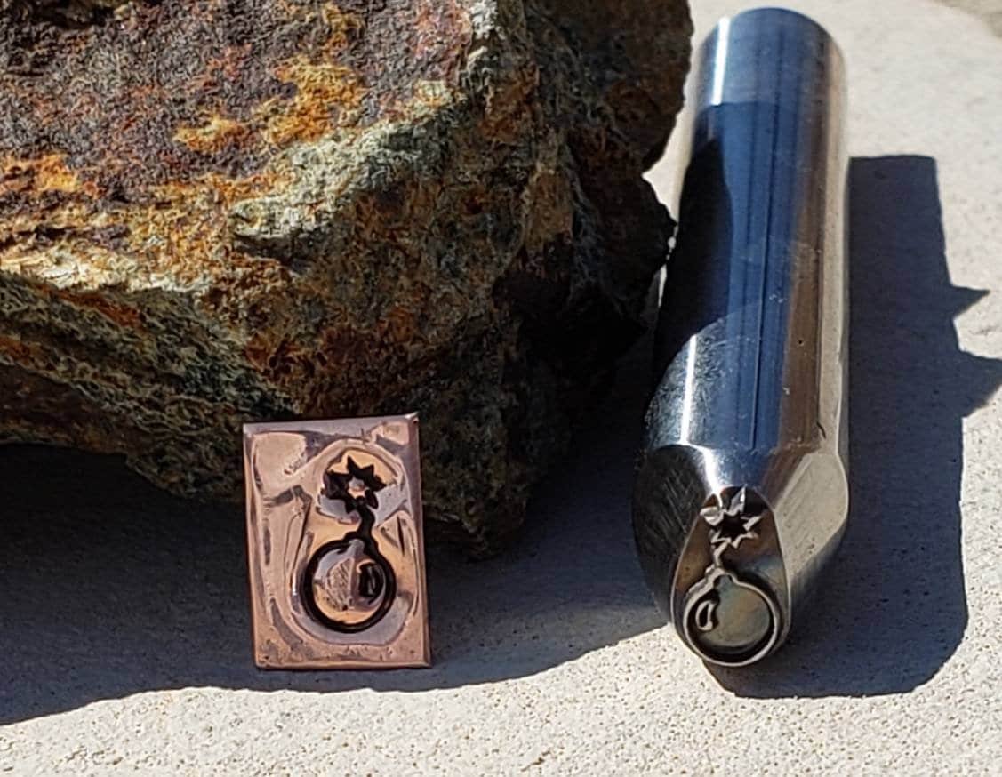 Acme Bomb Metal Stamp