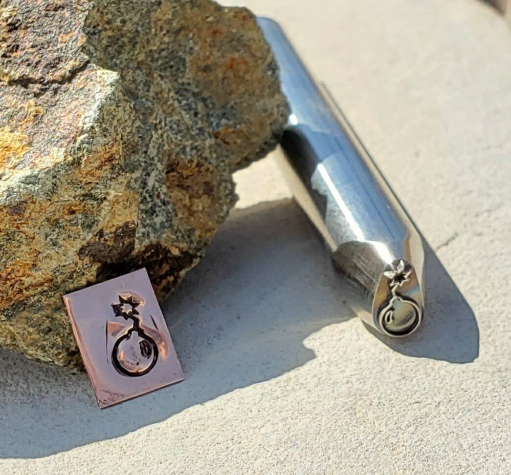 Acme Bomb Metal Stamp