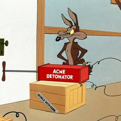 Acme Bomb Metal Stamp
