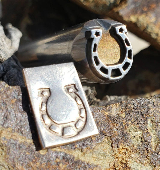 Lucky Star Horseshoe Stamp