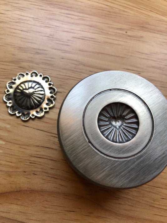 Impression Die - 1 Inch Heart Concho