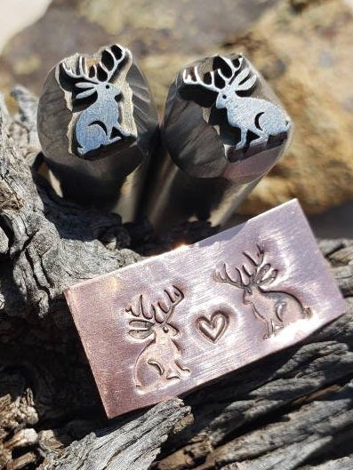 CRYPTID-Jackalope Metal Stamp
