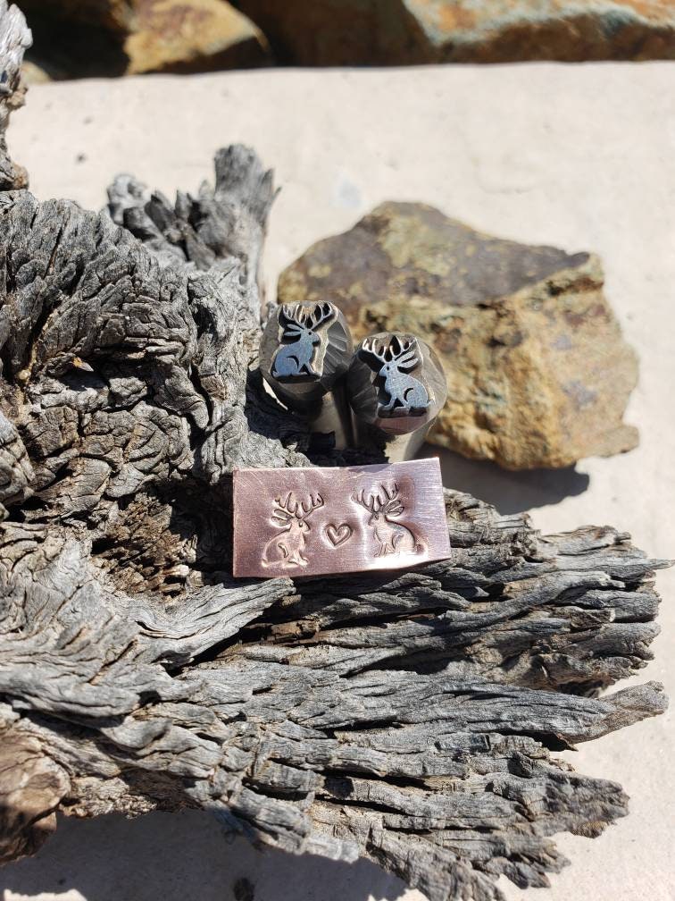 CRYPTID-Jackalope Metal Stamp