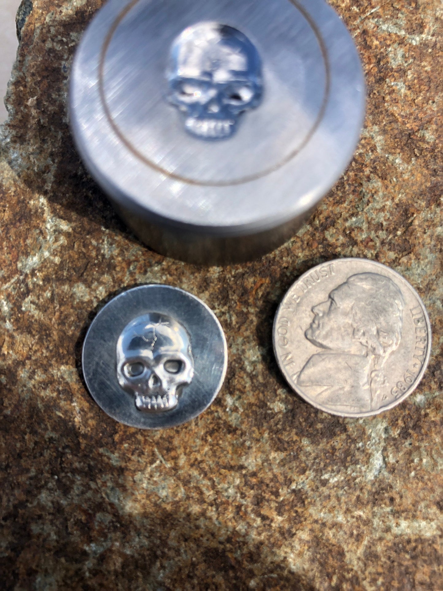 Impression Die - Mini Skull