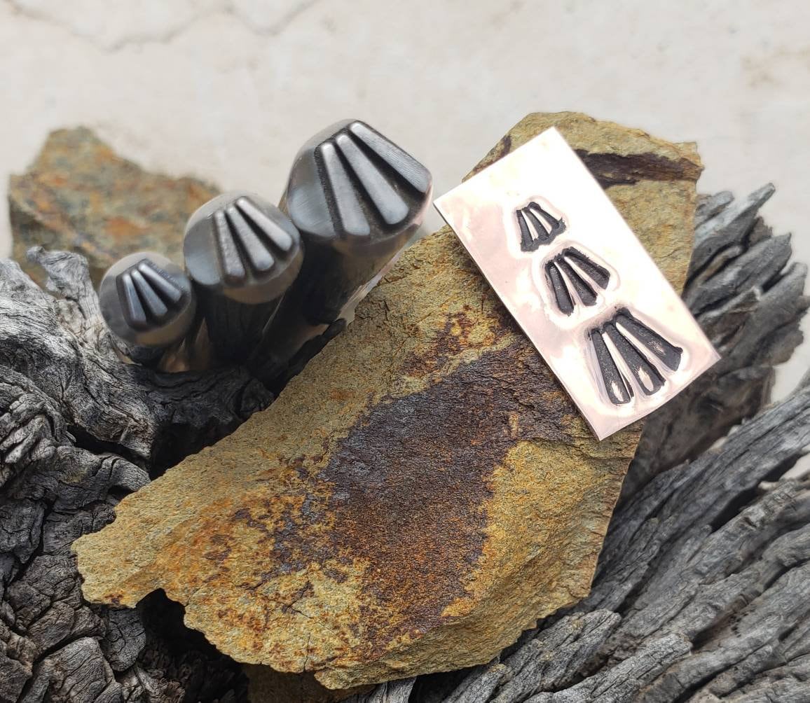 Tail Feathers-Metal Stamp