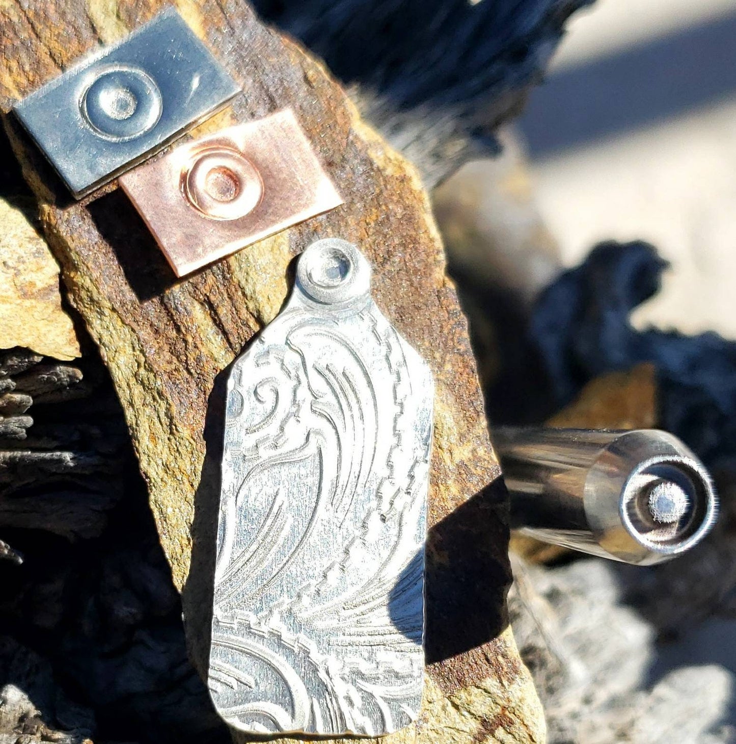 Jumpring Metal Stamp