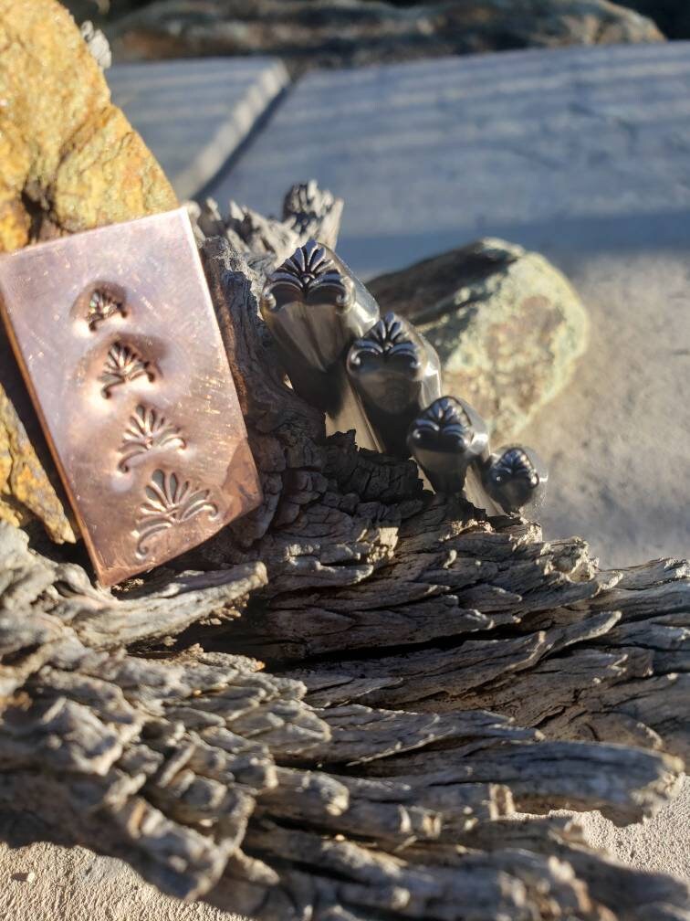 Night Blossom - Metal Stamp