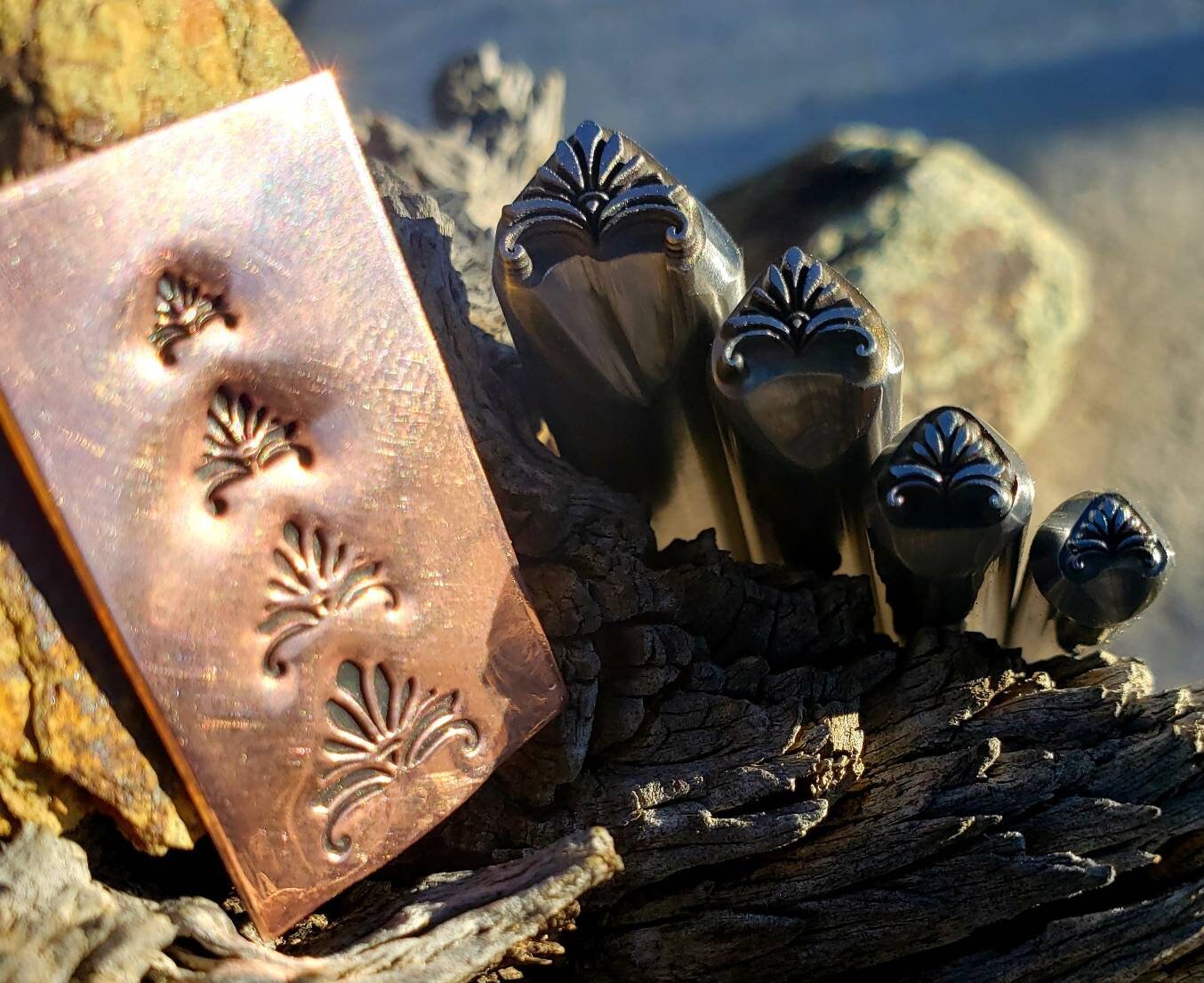 Night Blossom - Metal Stamp