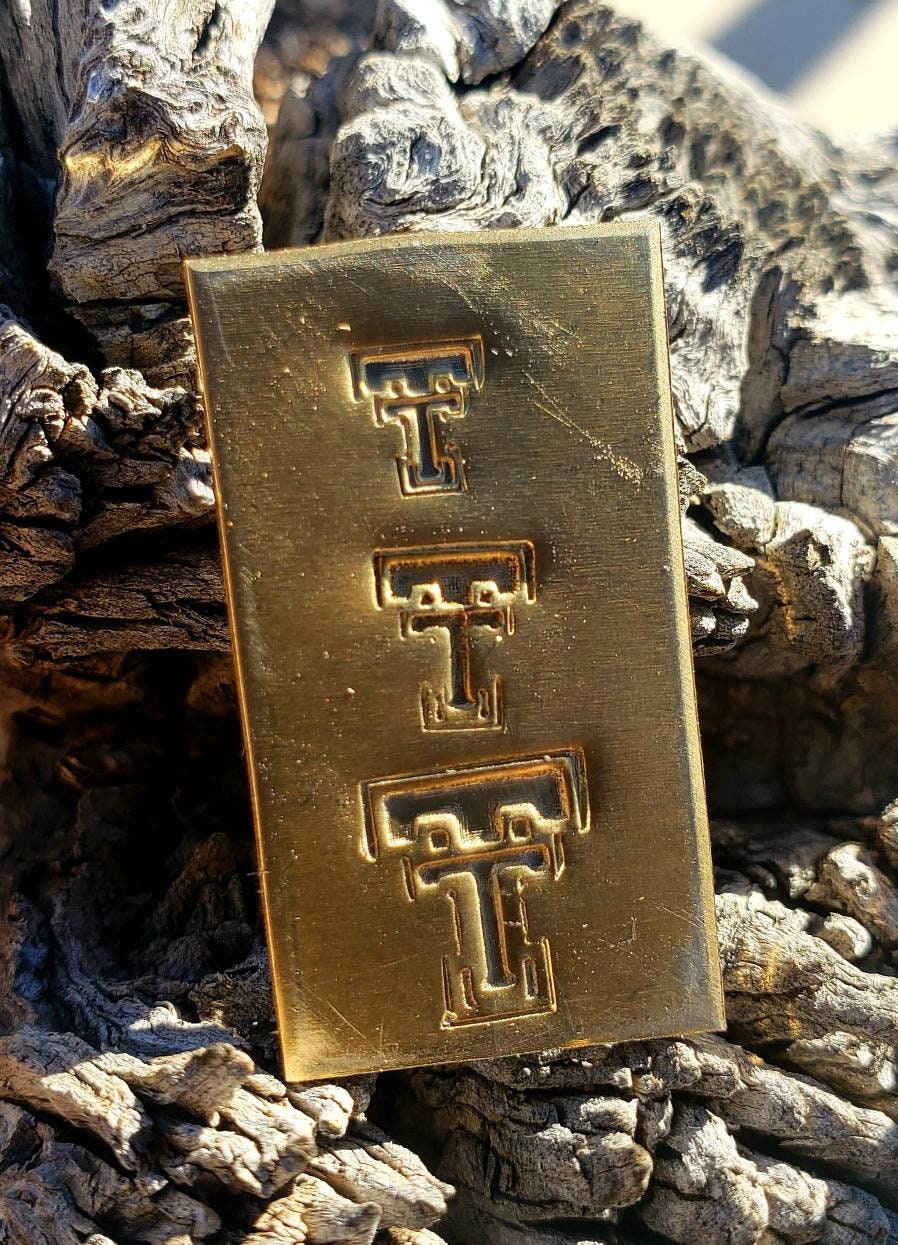 Texas Tech - Metal Stamp