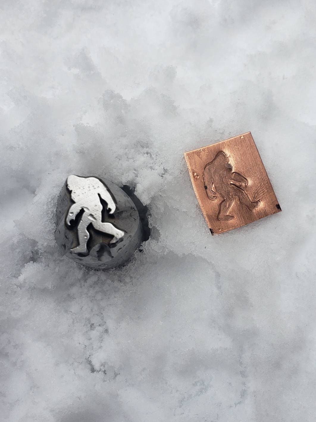 CRYPTID Sasquatch - Metal Stamp