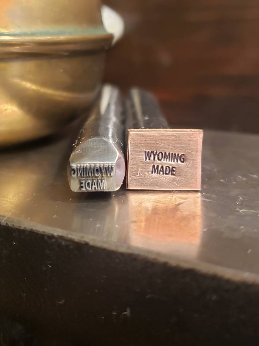 Custom State Metal Stamp