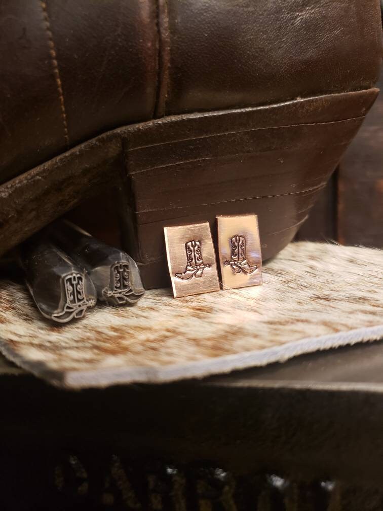 Blondie's Boots Metal Stamp