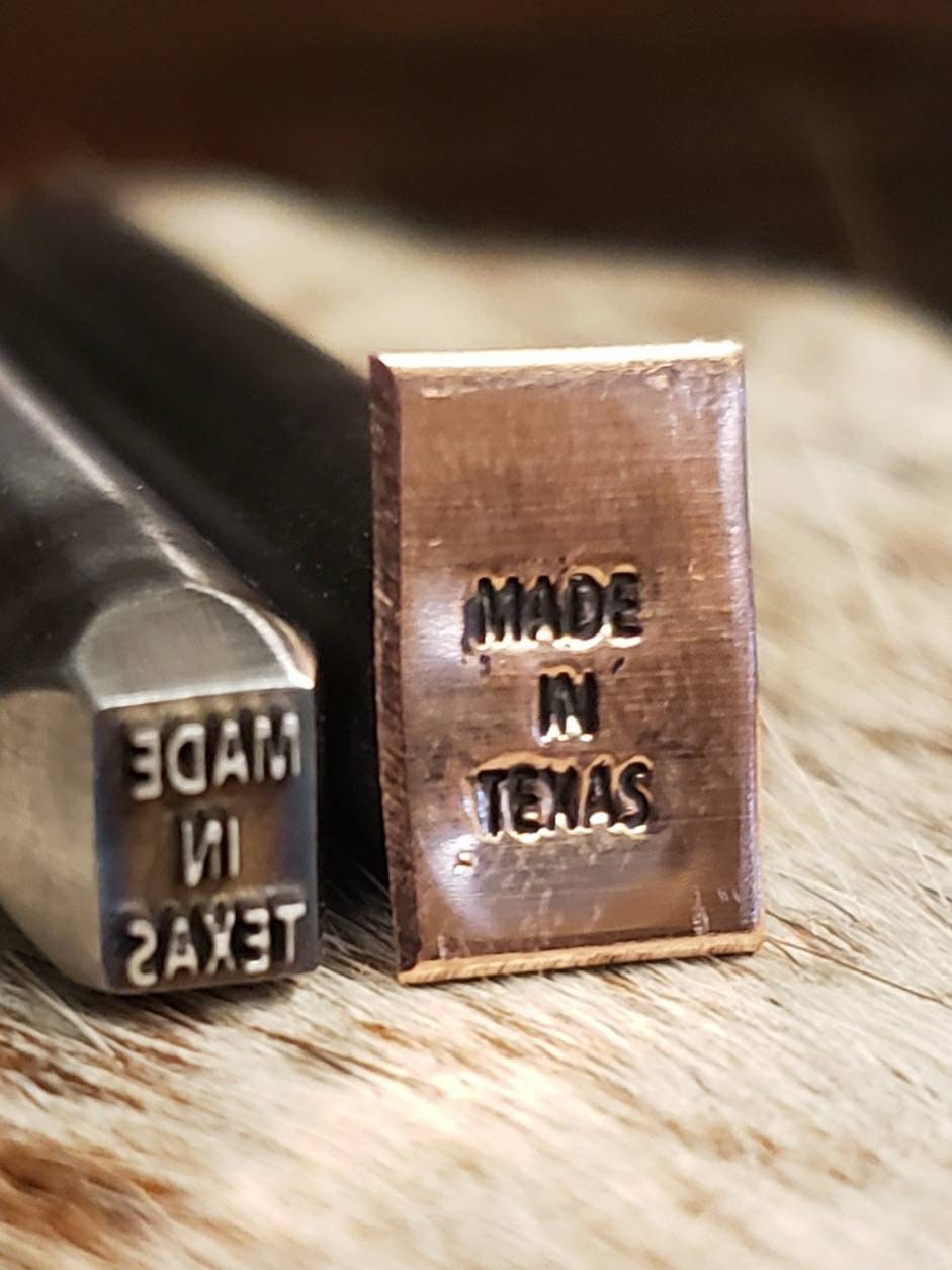 Custom State Metal Stamp