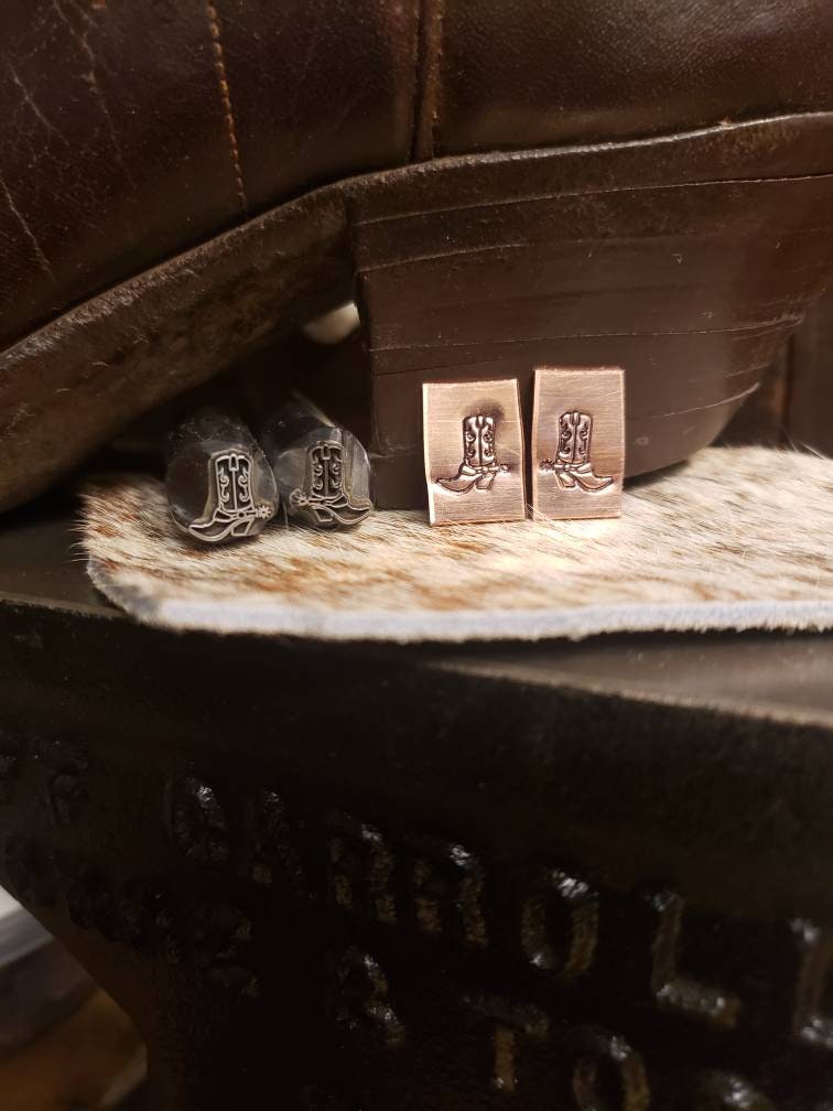 Blondie's Boots Metal Stamp