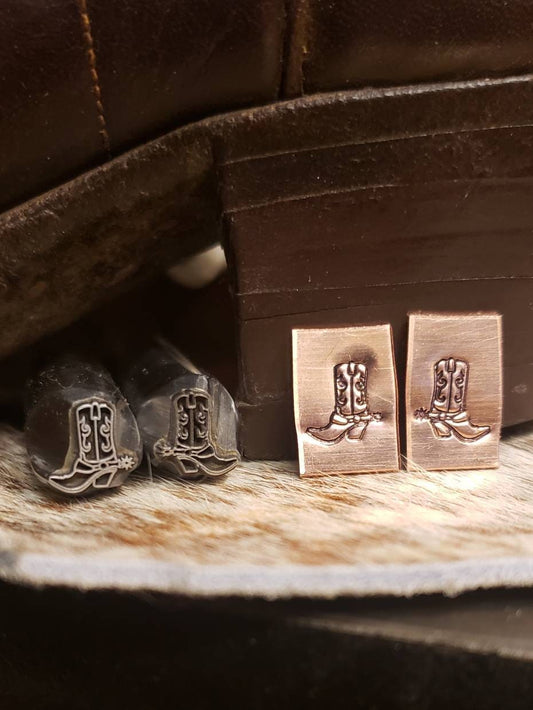 Blondie's Boots Metal Stamp