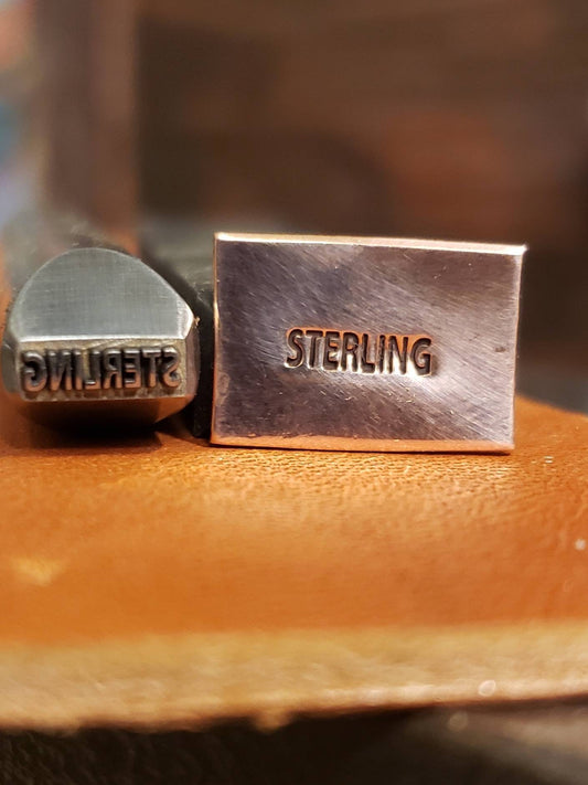 Hallmark Sterling #1 Metal Stamp