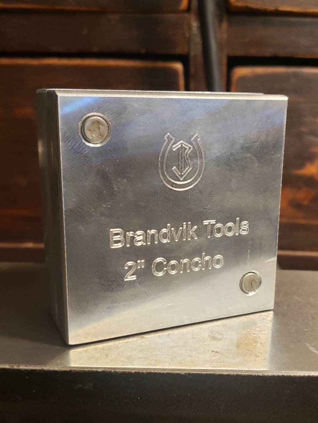 2 Inch 2 Part Concho Forming Die