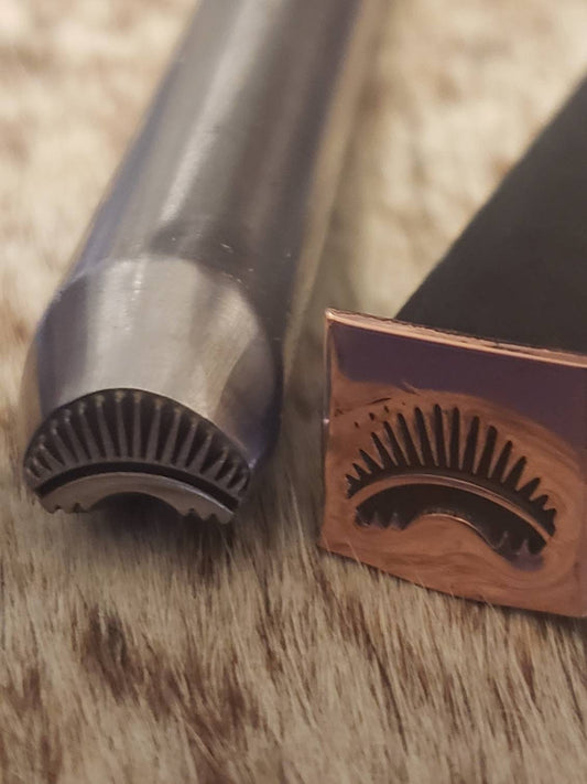 Red River Eyelash-Metal Stamp