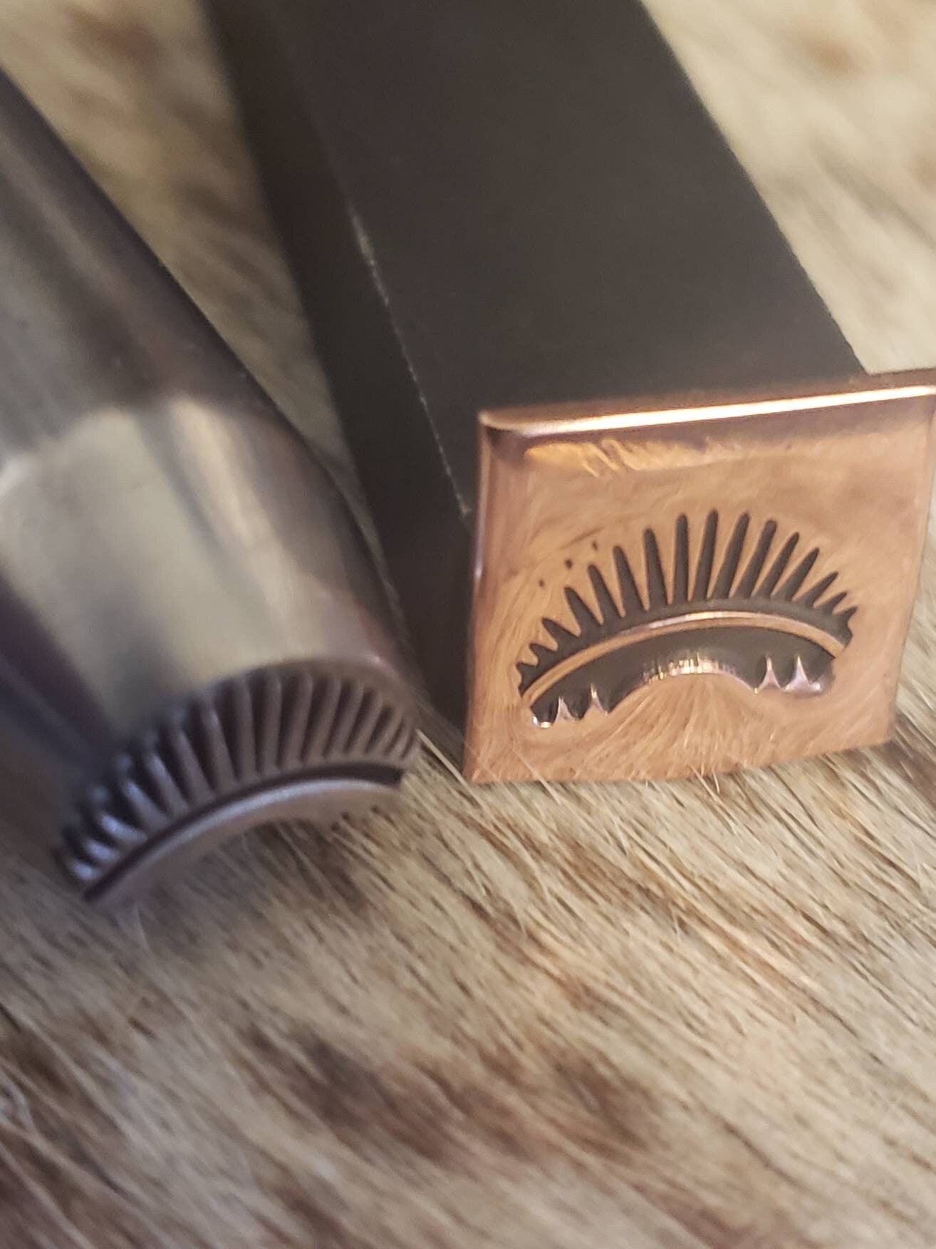 Red River Eyelash-Metal Stamp