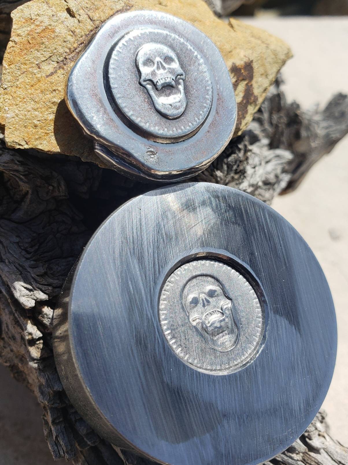 Impression Die- "Laughing Skull"