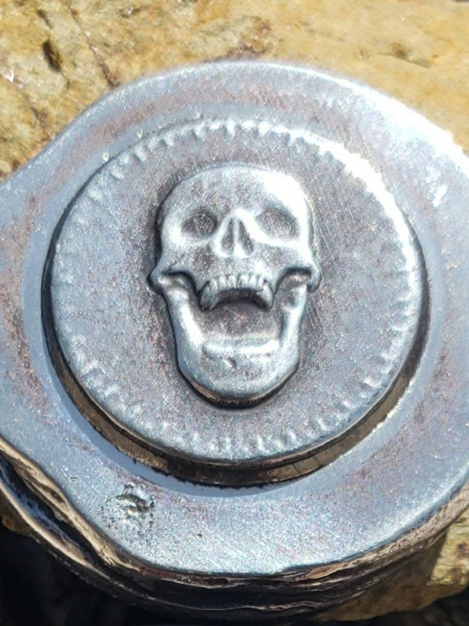 Impression Die- "Laughing Skull"