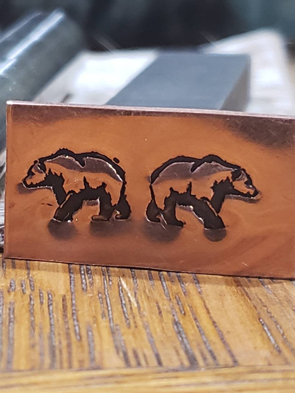 I'm The Bigger Bear Collection Metal Stamps
