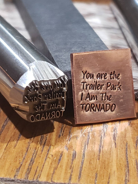 Trailer Park/Tornado Metal Stamps