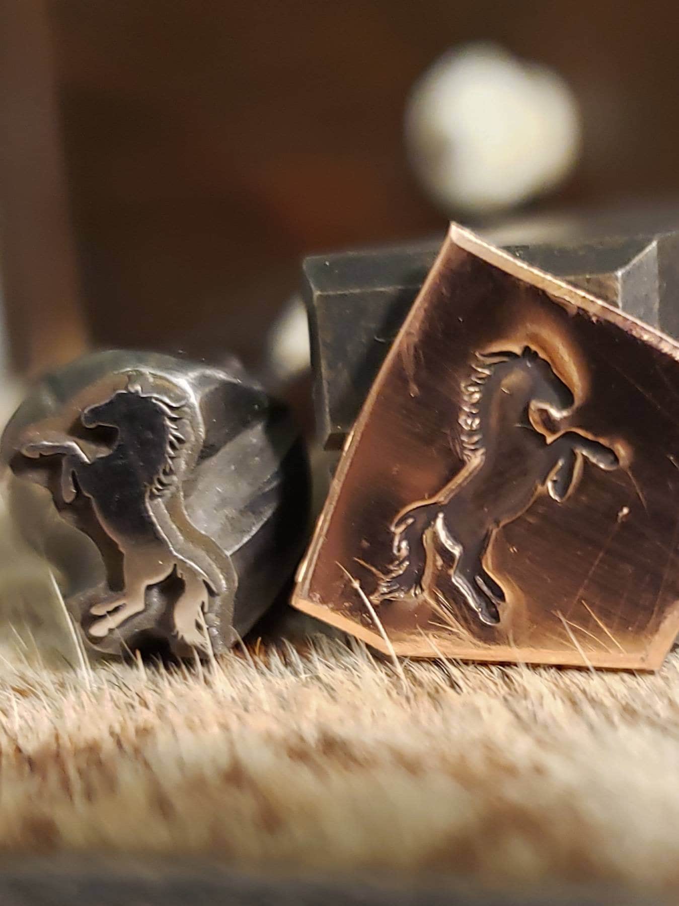 Wild Mustangs - Metal Stamp
