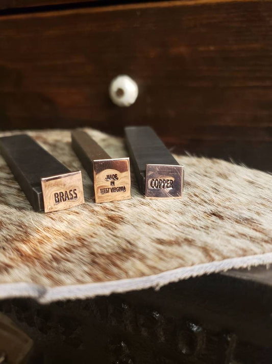 Hallmark Metal Stamps Copper & Brass, Bronze, Genuine Copper
