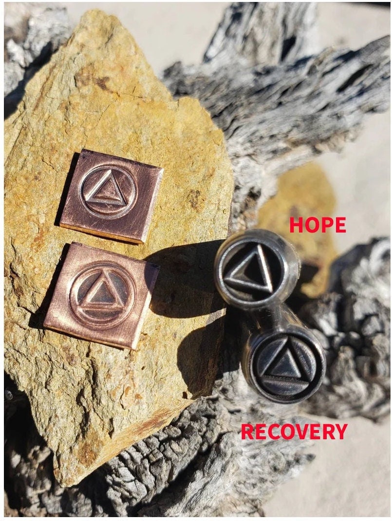 Hope/Recovery Metal Stamp