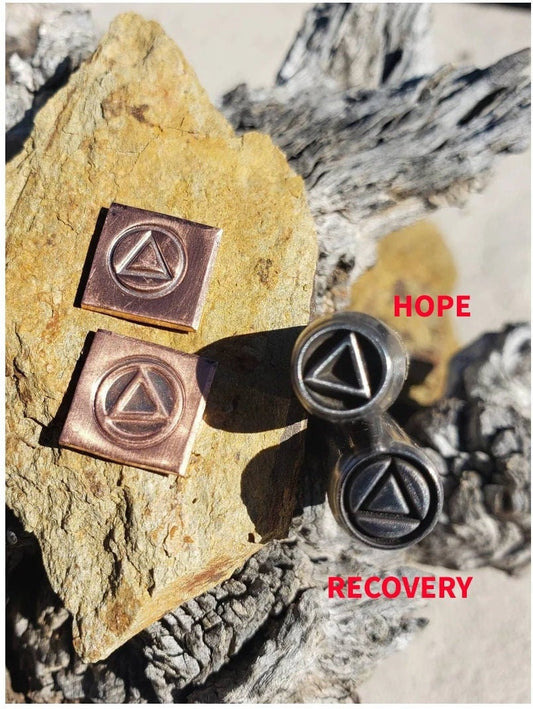 Hope/Recovery Metal Stamp