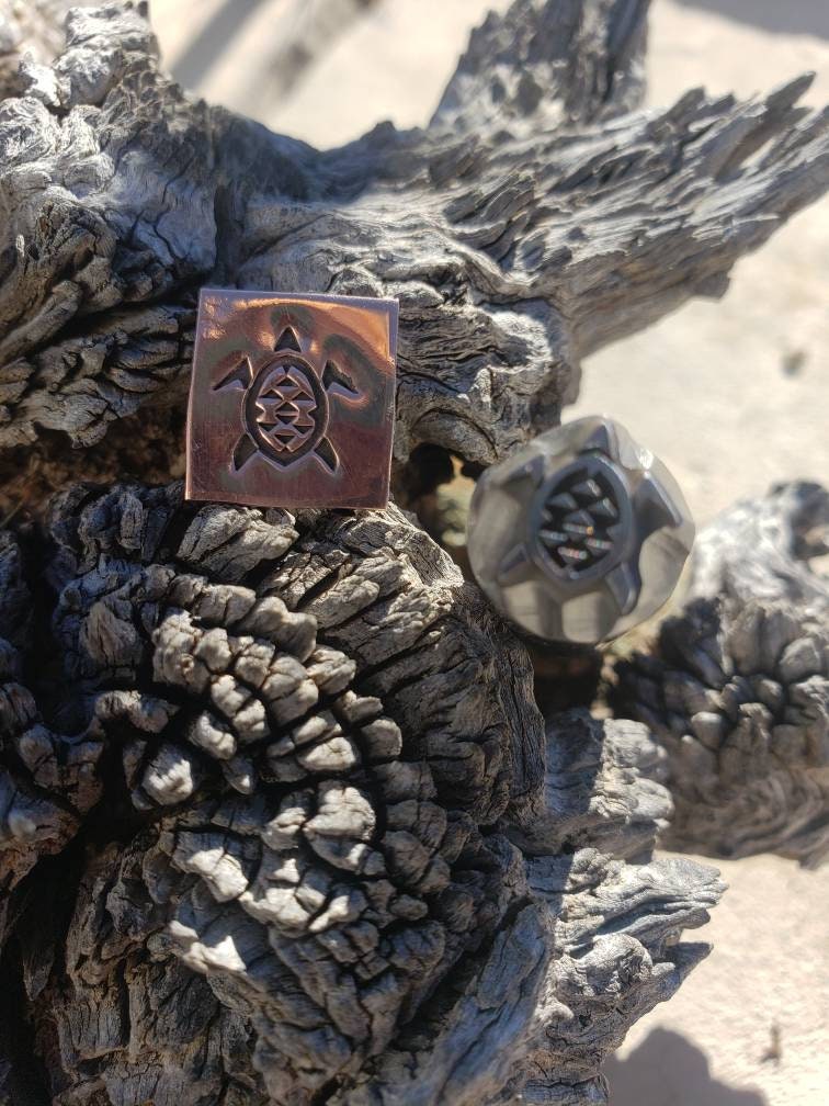 Sea Turtle Metal Stamp