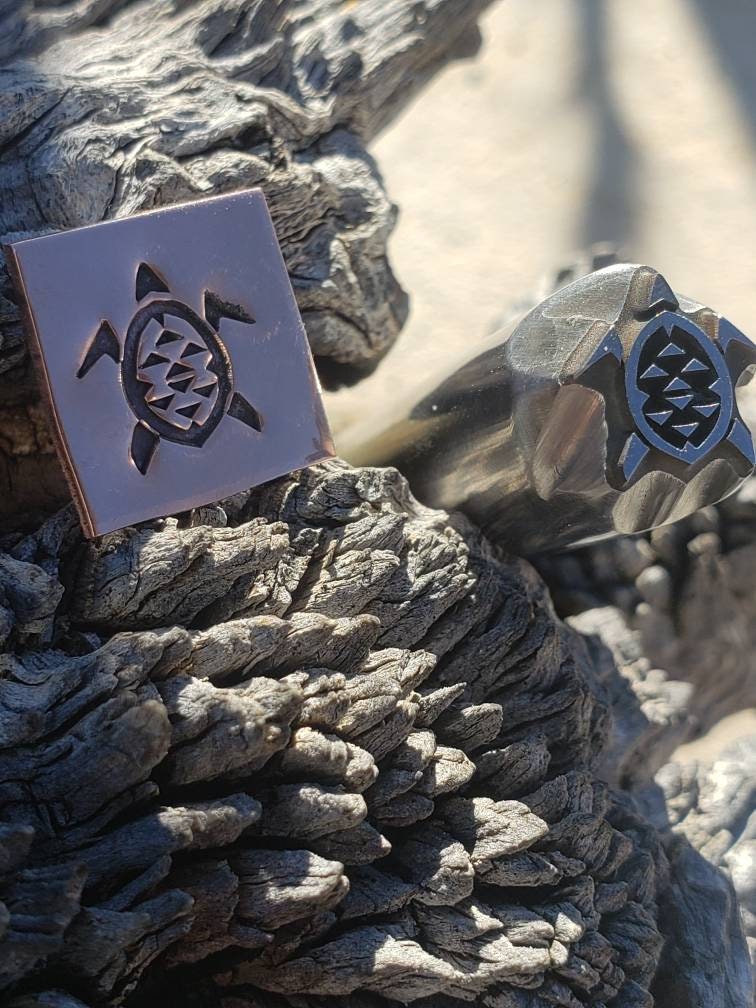 Sea Turtle Metal Stamp