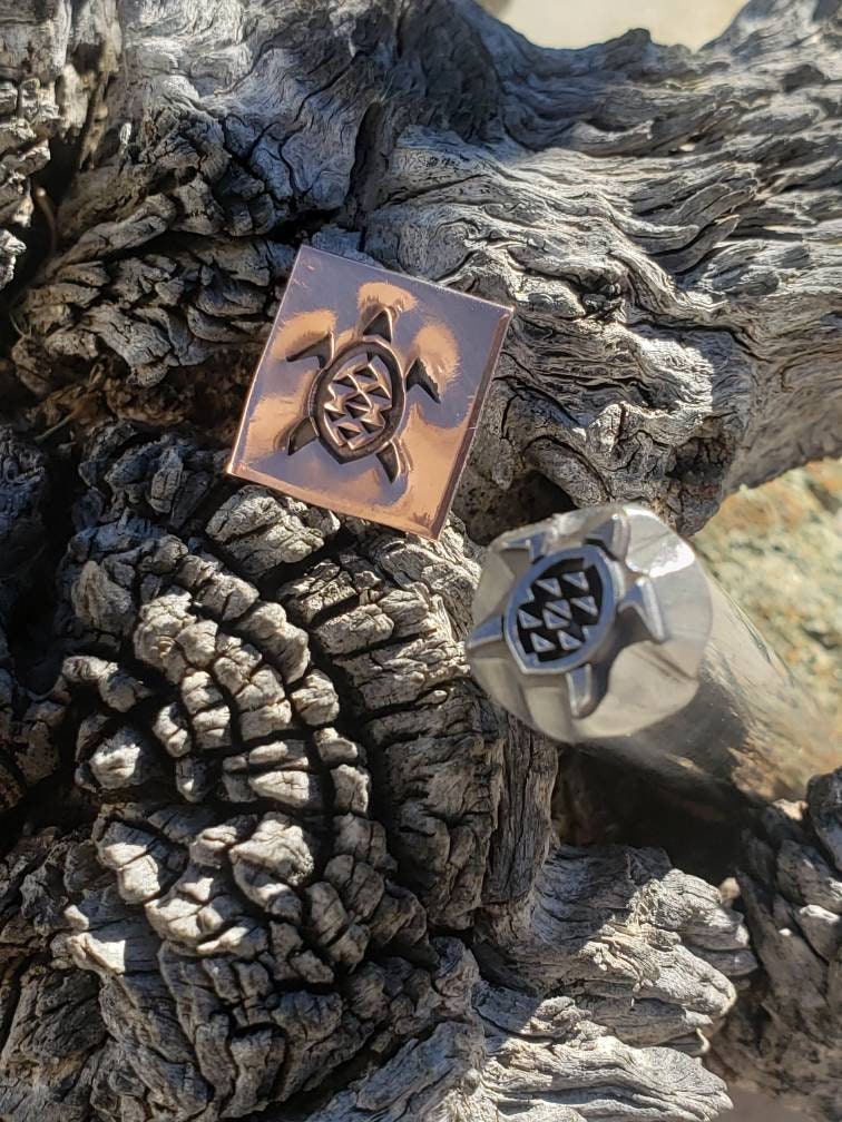 Sea Turtle Metal Stamp