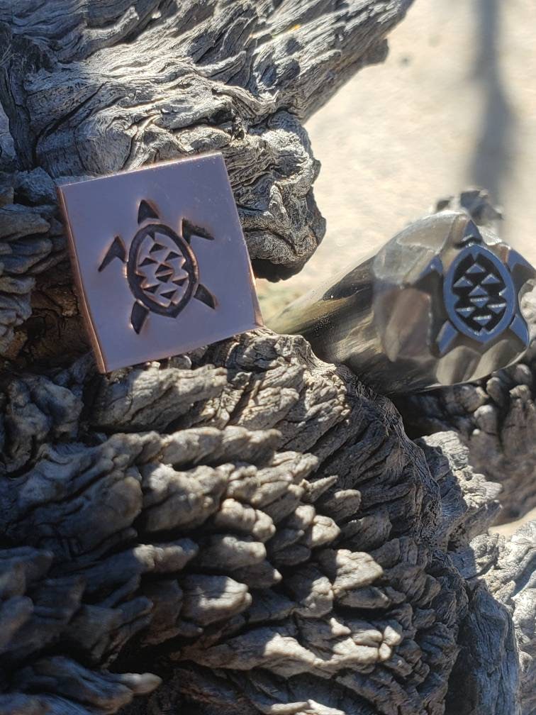 Sea Turtle Metal Stamp
