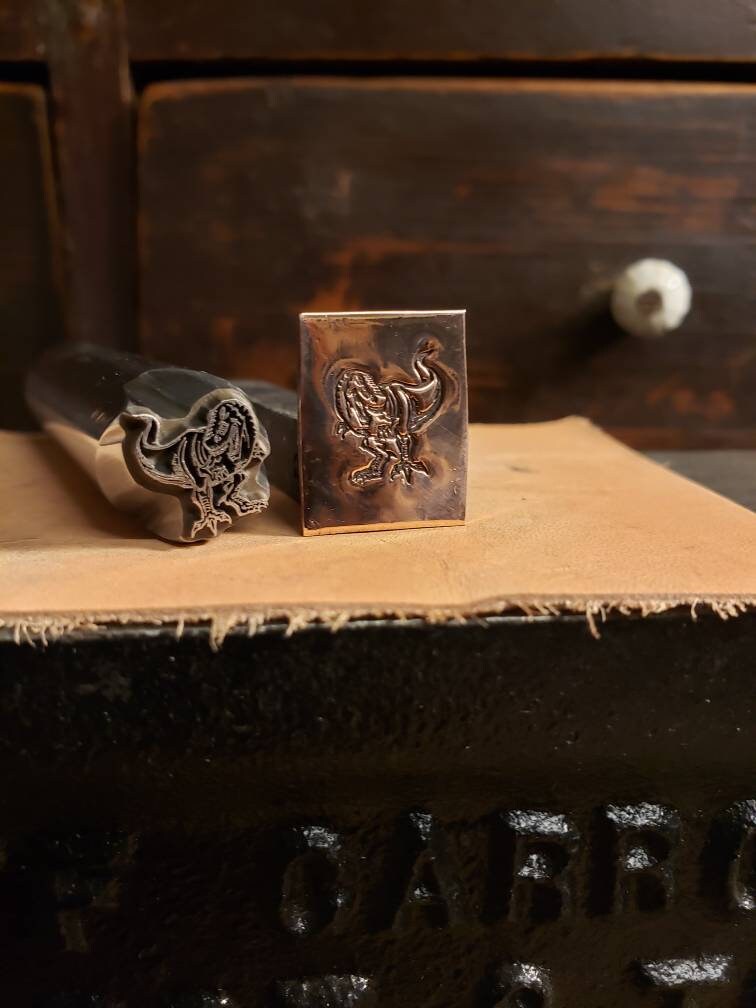 Tyrannosaurus REX - Metal Stamp
