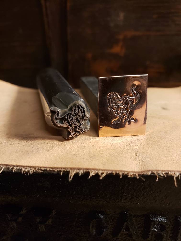 Tyrannosaurus REX - Metal Stamp