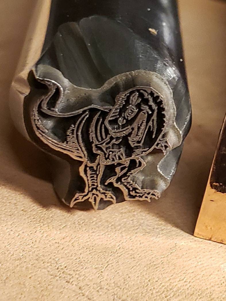 Tyrannosaurus REX - Metal Stamp