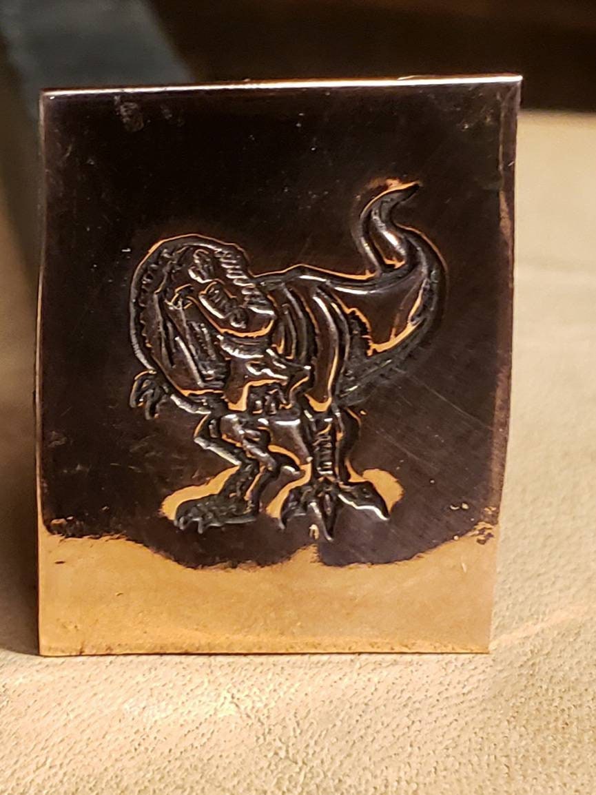 Tyrannosaurus REX - Metal Stamp