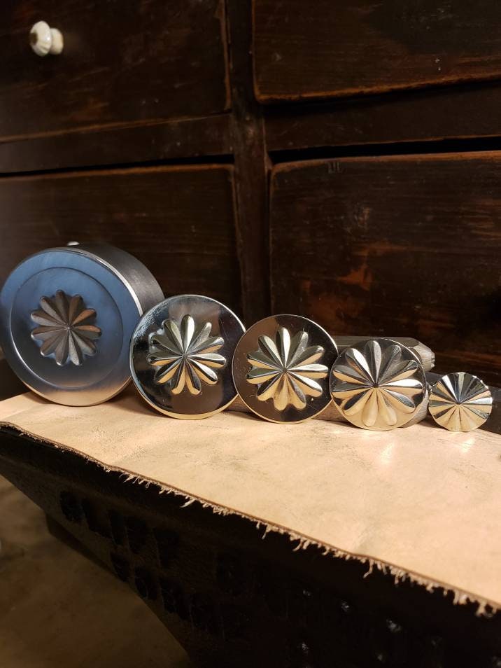 Impression Dies - Chimayo Concho-2 SIZES AVAILABLE- 1.5"/1" And SETS