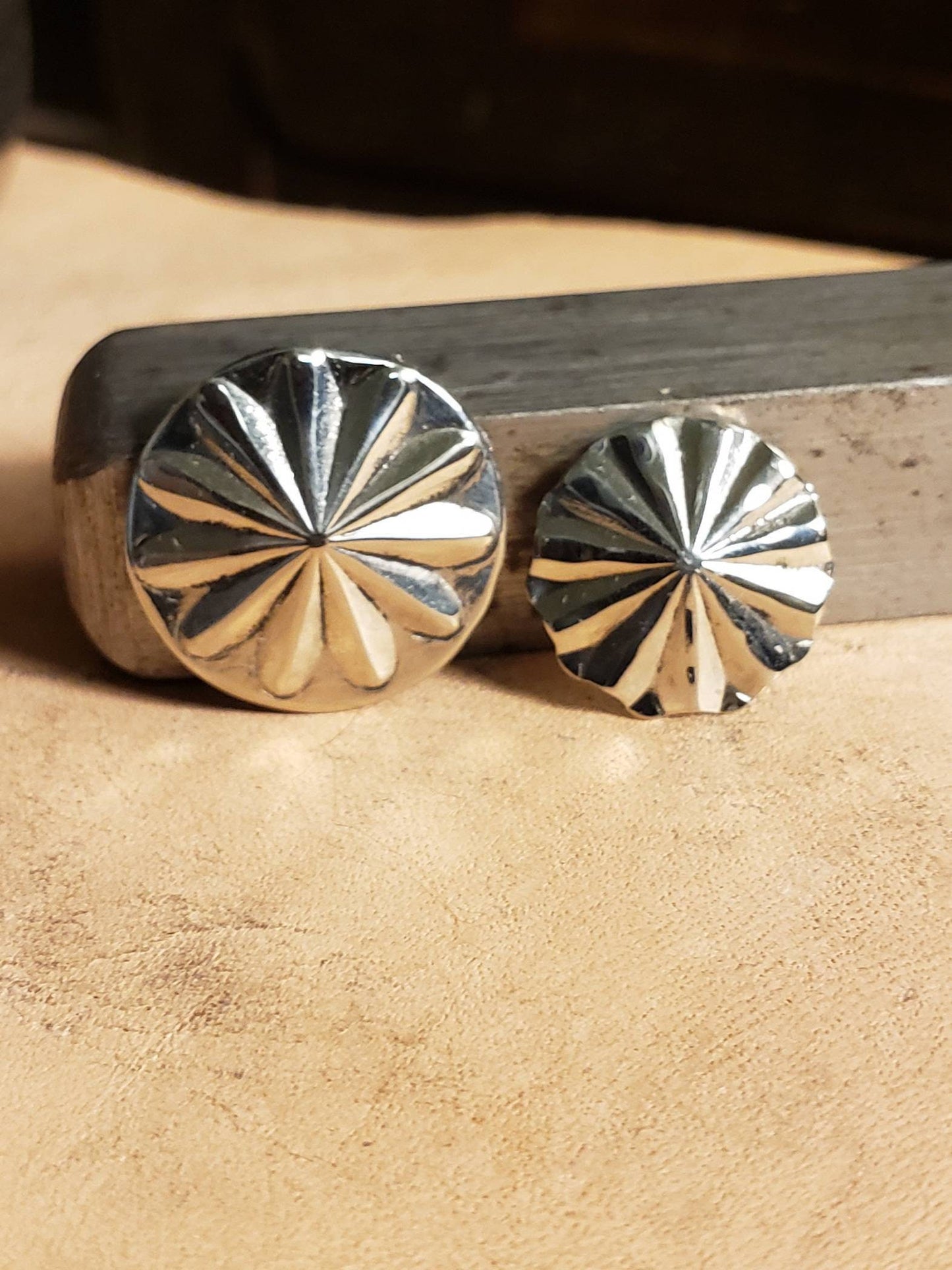 Impression Dies - Chimayo Concho-2 SIZES AVAILABLE- 1.5"/1" And SETS