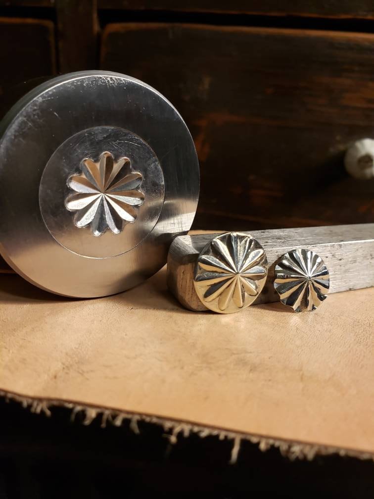 Impression Dies - Chimayo Concho-2 SIZES AVAILABLE- 1.5"/1" And SETS