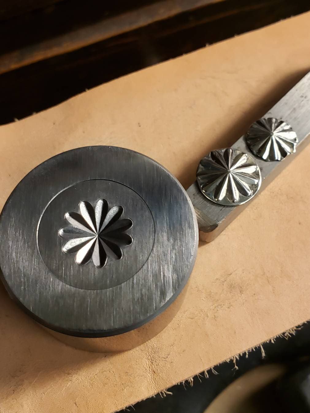 Impression Dies - Chimayo Concho-2 SIZES AVAILABLE- 1.5"/1" And SETS