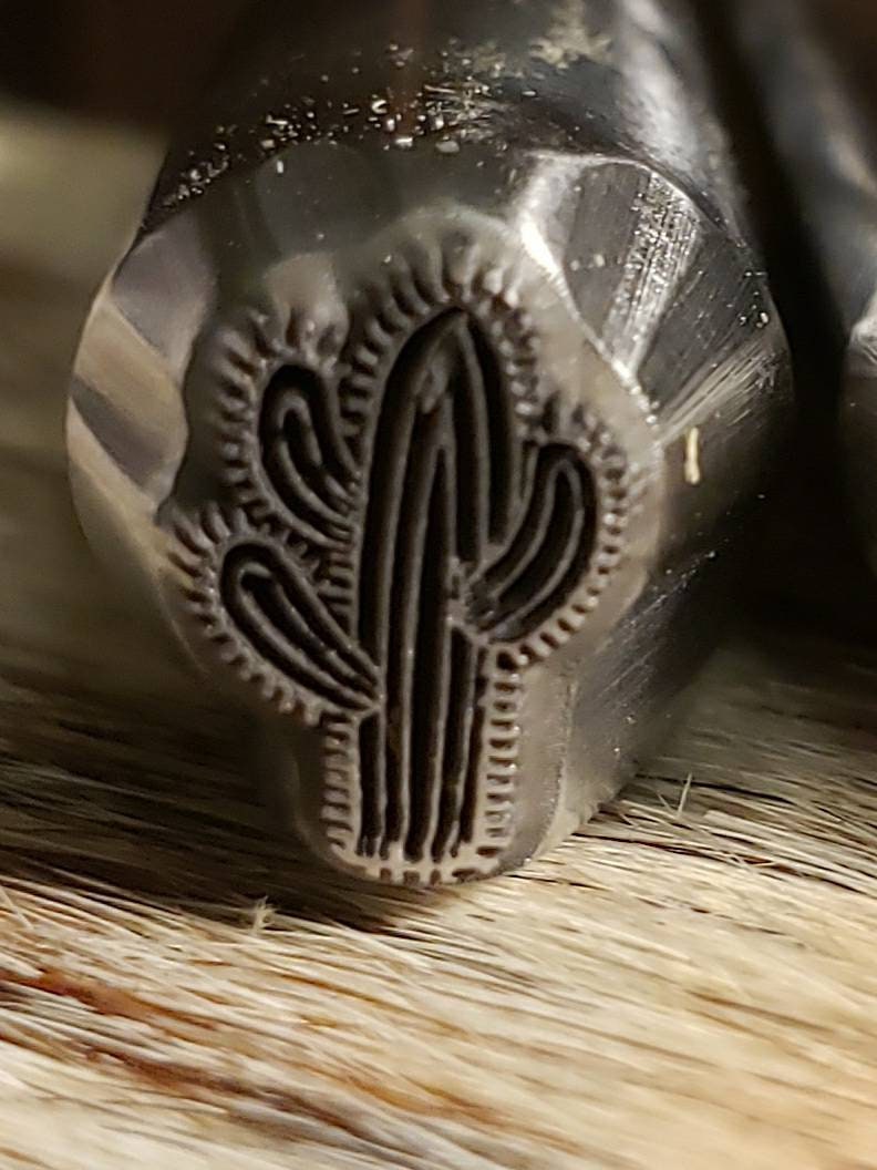 Saguaro Cactus Metal Stamp