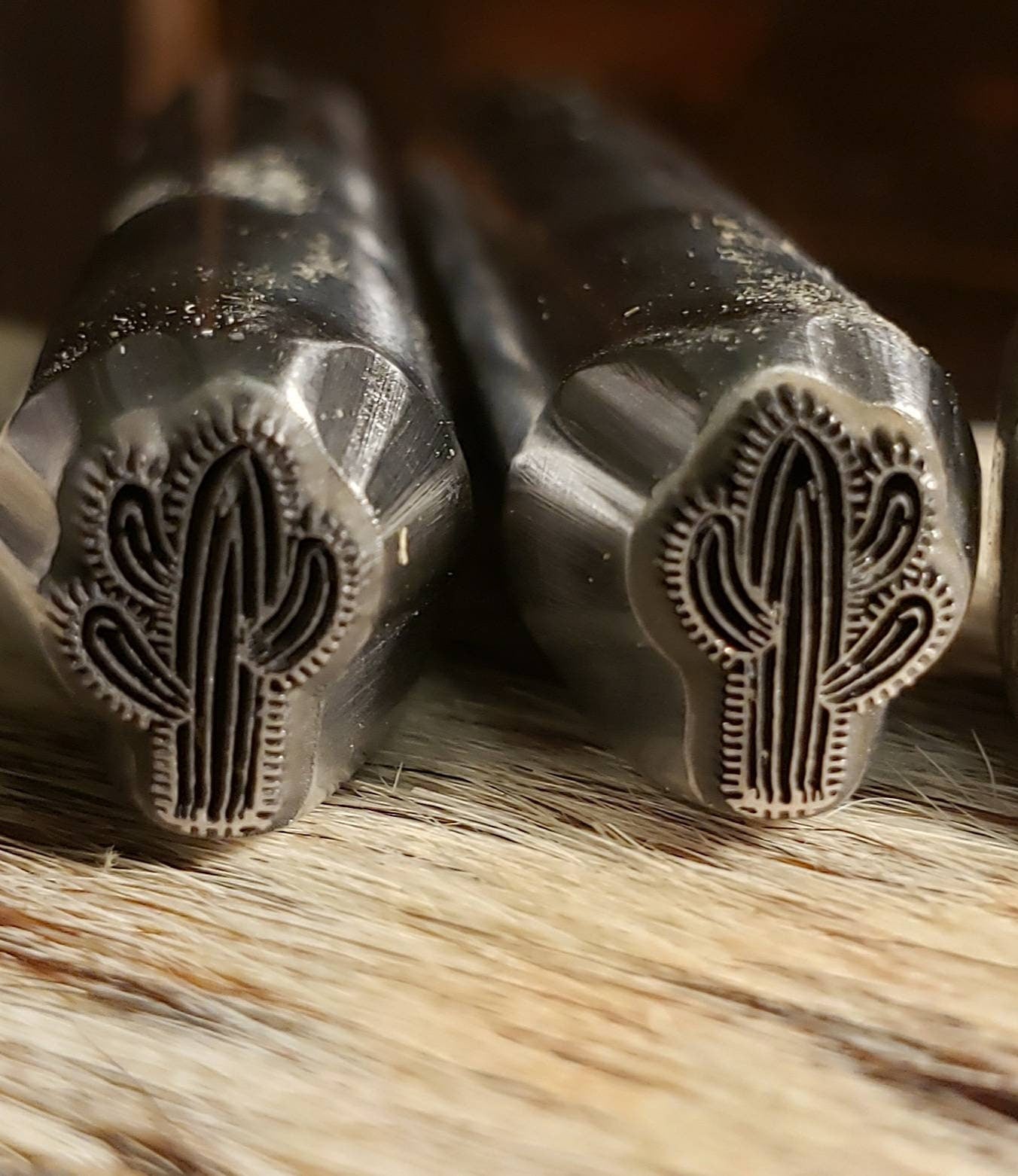 Saguaro Cactus Metal Stamp