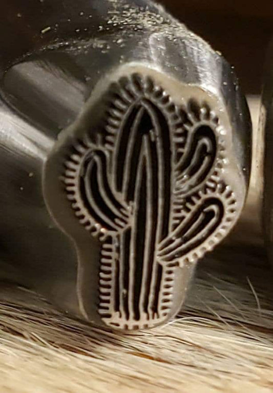 Saguaro Cactus Metal Stamp
