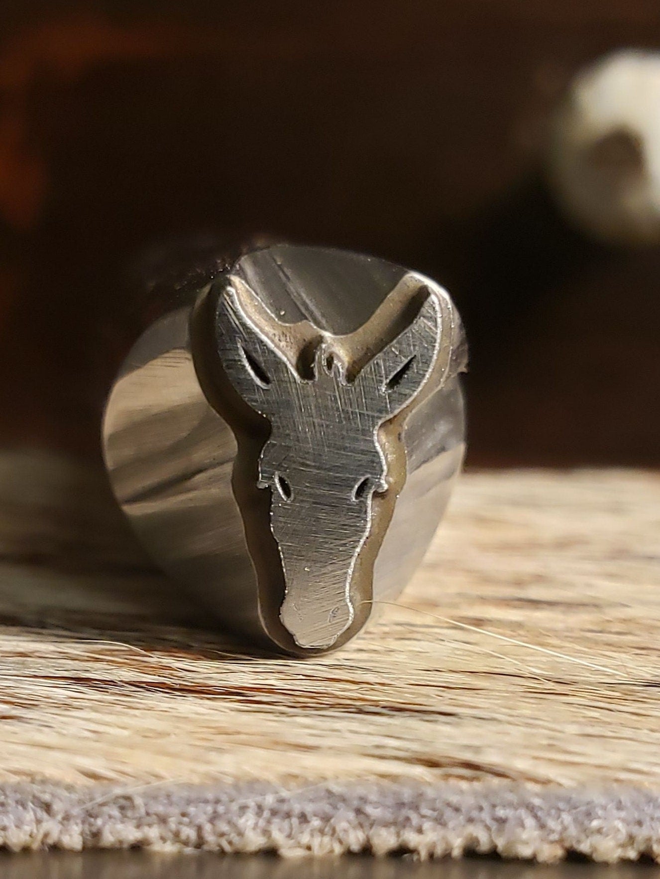 John Henry Donkey Metal Stamp